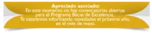 Apreciado Asociado